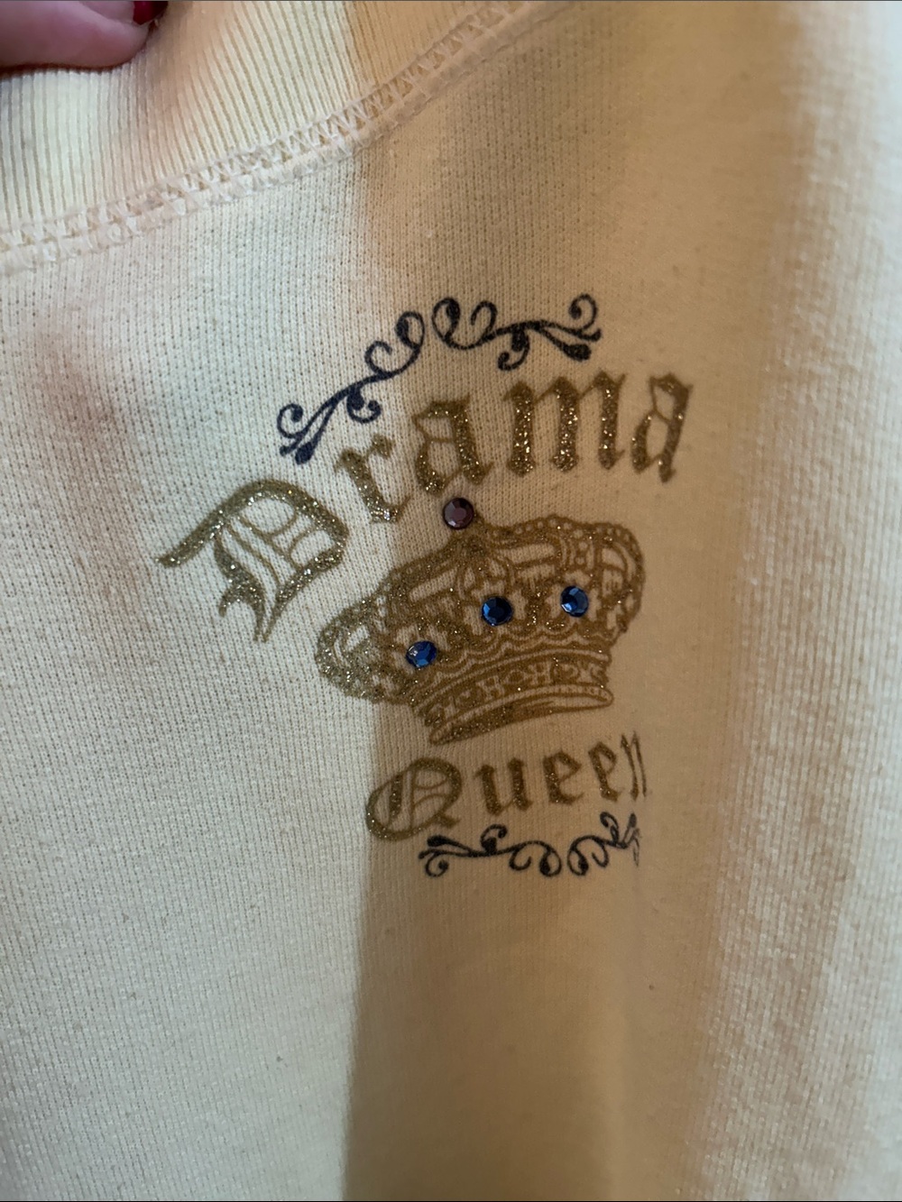 Drama Queen Women’s yellow sweat pants/ joggers. 100% Cotton. L